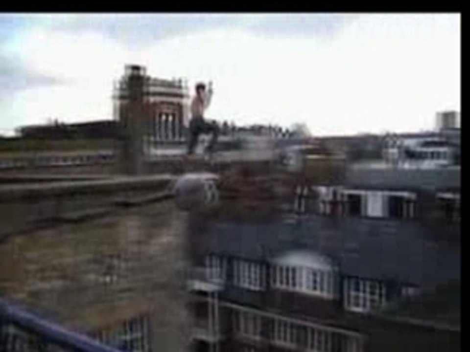 David belle & cyril raffaelli à l'entrainement