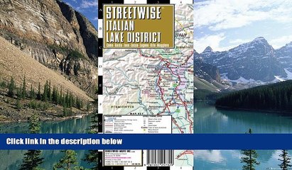 Big Deals  Streetwise Italian Lake District Map - Laminated Regional Map of the Italian Lake