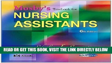 [FREE] EBOOK Mosby s Textbook for Nursing Assistants - Hard Cover Version, 6e BEST COLLECTION