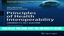 [READ] EBOOK Principles of Health Interoperability: SNOMED CT, HL7 and FHIR (Health Information