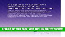 [FREE] EBOOK Keeping fraudulent providers out of Medicare and Medicaid: Hearing before the