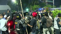 Jakarta rally turns violent as Muslim hardliners attack police