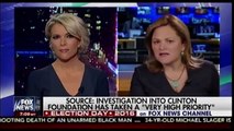 Megyn kelly destroys Hillary , Bill Clinton ,  Can't Elect Someone Who Might Be Indicted