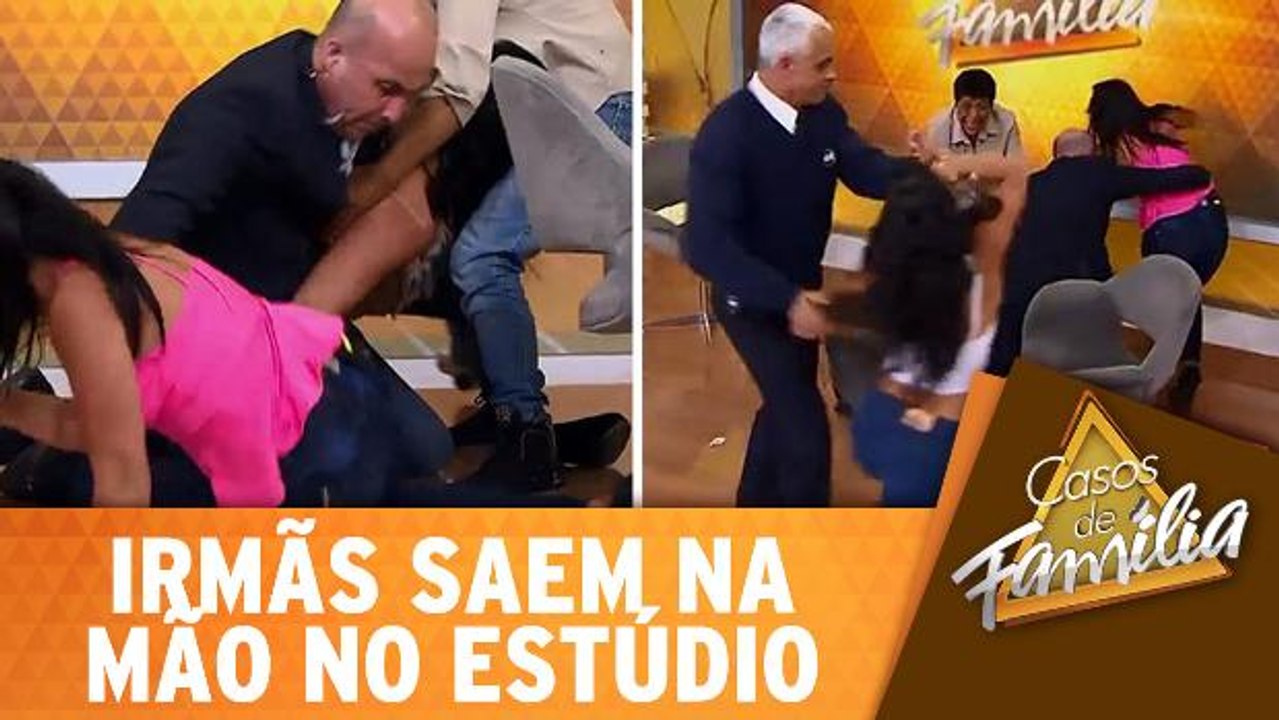 Irmãs saem na mão e plateia fica desesperada