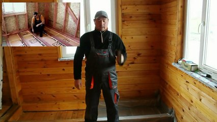 Изоспан D - Ветроизоляция. Бюджетный вариант. Строительство дома из профилированного бруса.