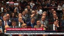 Recep Tayyip Erdoğan / Yaşayan İnsan Hazineleri Ödül Töreni / 3 Kasım 2016