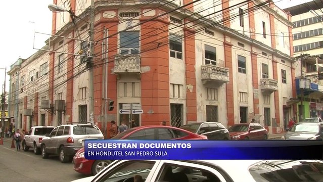 Secuestran documentos en Honduras en San Pedro Sula