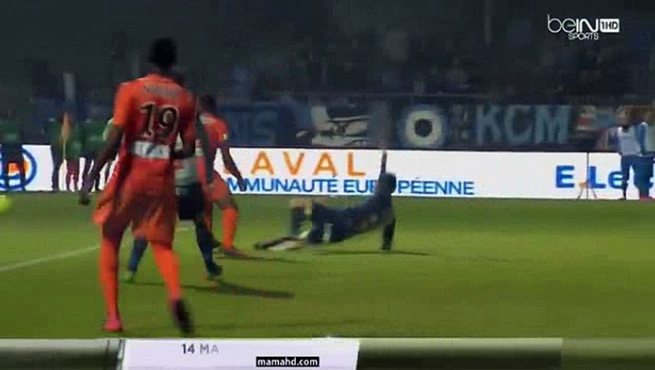 Ghislain Gimbert Goal HD - Laval 0 - 1	 Le Havre 04.11.2016