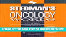 [READ] EBOOK Stedman s Oncology Words: Includes Hematology, HIV   AIDS (Stedman s Word Books) BEST