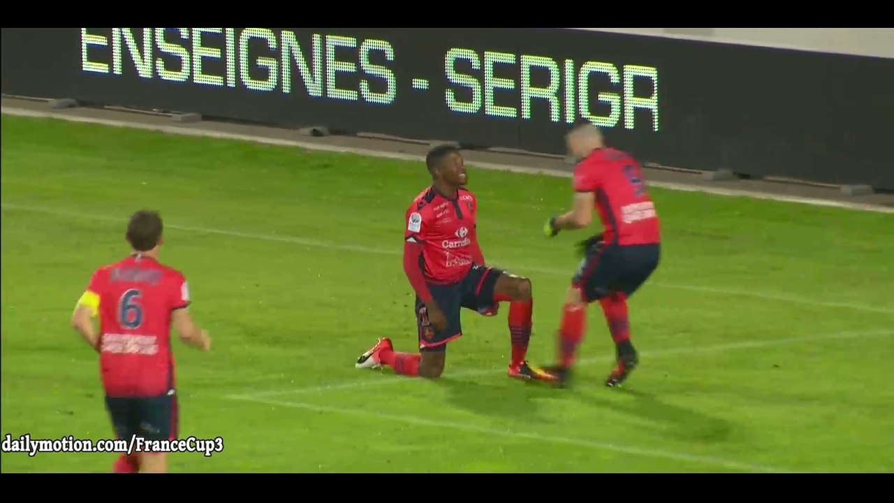 Robert Maah Goal HD - GFC Ajaccio 2-1 Red Star - 04-11-2016