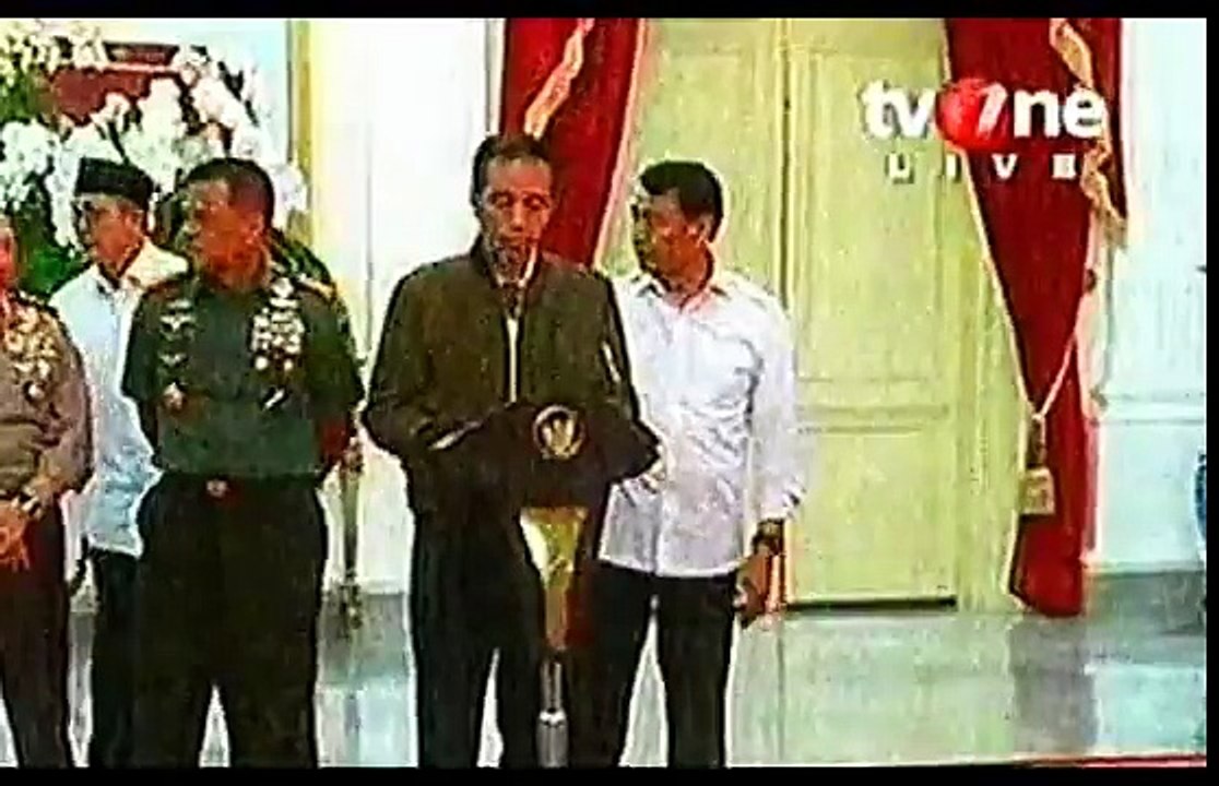 JOKOWI - Ada Aktor Politik tunggangi demo ahok 4 november 2016