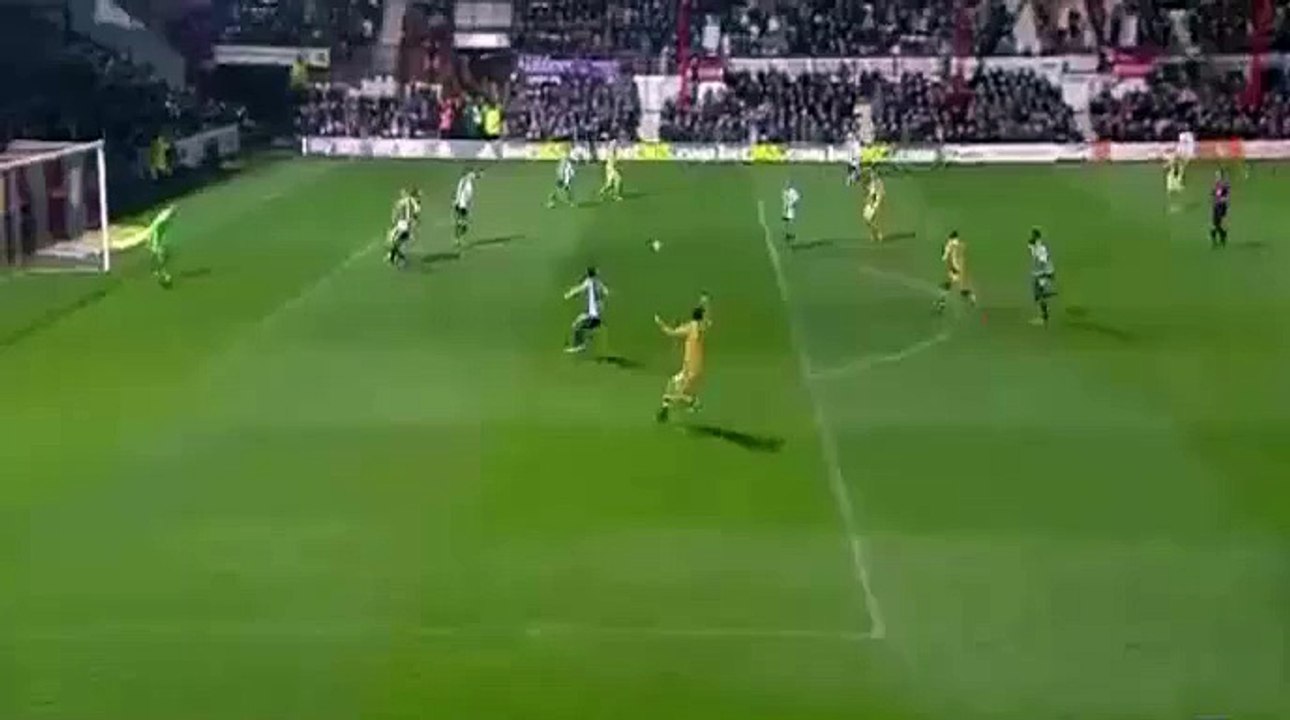 Goal (Aluko) - Brentford 0-1 Fulham - 3.11.2016
