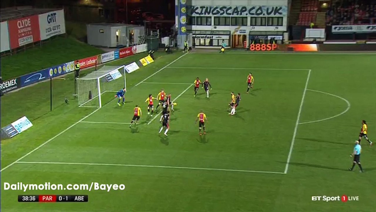 Anthony O'Connor Goal HD - Partick 0-1 Aberdeen - 04-11-2016