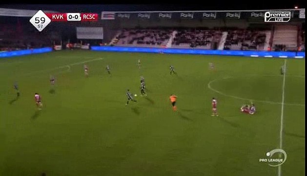 Idriss Saadi Goal HD - Kortrijk 1 - 0 Charleroi 04.11.2016