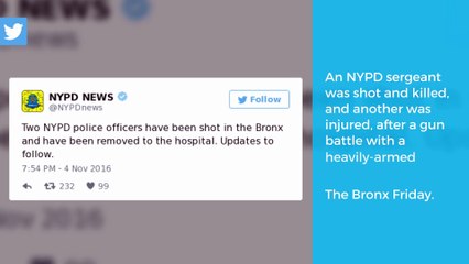 Breaking: NYPD sergeant shot dead, another injured, in Bronx ambush