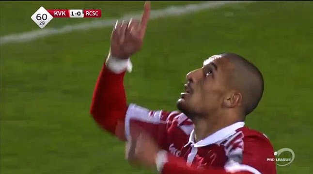1-0 Idriss Saadi Goal HD Kortrijk 1 - 0 Charleroi 04.11.2016 Jupiler League