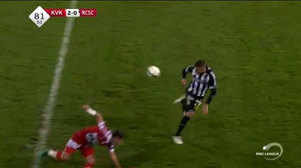 2-0 Idir Ouali Goal HD Kortrijk  2 - 0 Charleroi 04.11.2016  Jupiler League