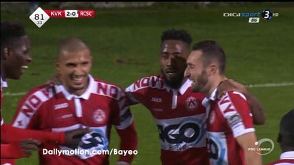 Idir Ouali Goal HD - Kortrijk 2-0 Charleroi - 04-11-2016
