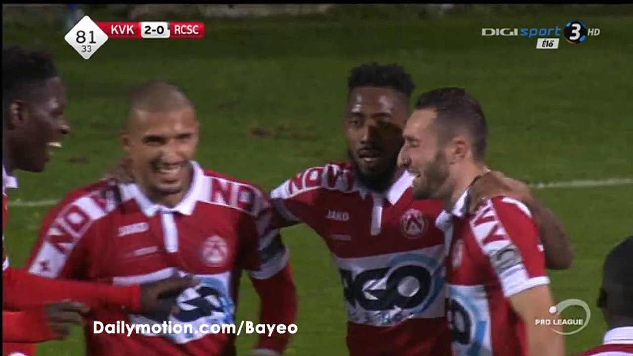 Idir Ouali Goal HD - Kortrijk 2-0 Charleroi - 04-11-2016