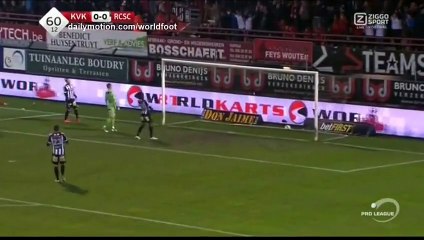 Kortrijk vs Charleroi 2-0  Idriss Saadi Goal  Jupiler League 04-11-2016