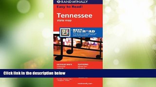 Big Deals  Rand McNally Easy To Read: Tennessee State Map  Full Read Best Seller