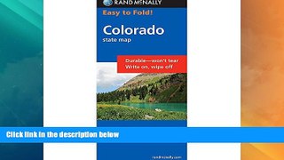 Big Deals  Rand McNally Easy to Fold: Colorado (Laminated) (Easyfinder S)  Best Seller Books Most