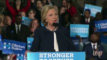 Clinton mocks Trump's 'camo hat'