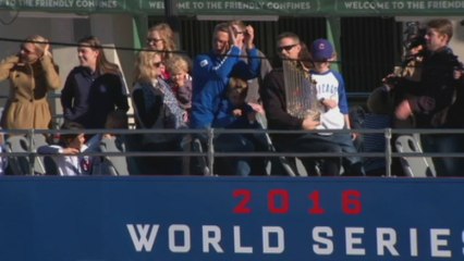 Las calles de Chicago fueron tomadas para celebrar el título de los Cachorros