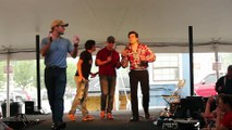 Taylor Rodriguez, Ben Thompson, Cote Depnath & Jay Dupuis sing 'Promised Land' Elvis Week 2016