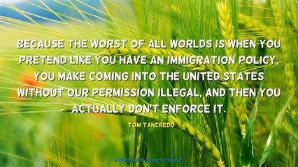 Tom Tancredo Quotes #1
