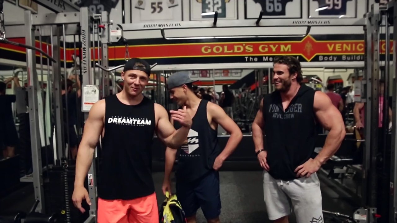 Calum Von Moger & Steve Cook ARM DESTRUCTION