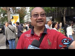 Khu chợ vỉa hè ở Quận 13, thủ đô Paris