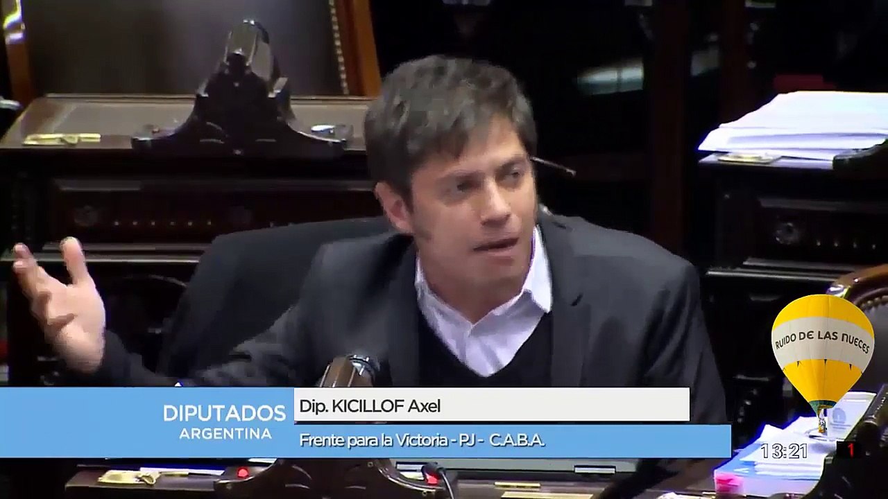 AXEL KICILLOF EN CONTRA DE LA LEY DE PARTICIPACIÓN PÚBLICA PRIVADA