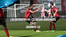 J12 : Les Herbiers VF - CS Sedan Ardennes (3-1), le resumé