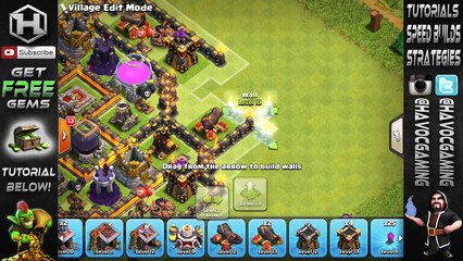 Download Video: Clash Of Clans   BEST TH8 HYBRID BASE  NEW UPDATE  w BOMB TOWER!   Town Hall 8 Farming   Trophy Base