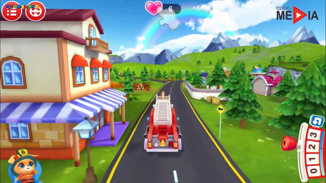 fire truck for children, Pet Heroes - Fireman, fire truck cartoon, cartoon for kids, kids videos