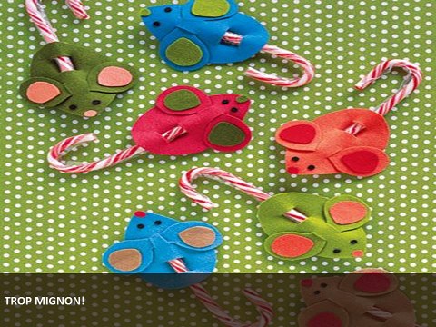 12 Magnifiques bricolages de Noël pour enfants, à faire avec de la feutrine!