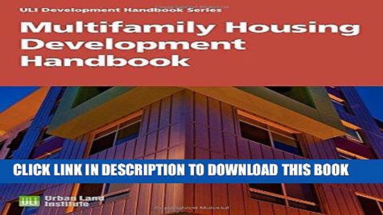 [PDF] Multifamily Housing Development Handbook (Development Handbook series) Full Collection