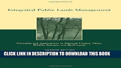 [PDF] Integrated Public Lands Management Full Online