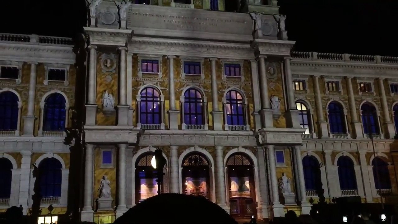 Vienna live 3D light show 2016