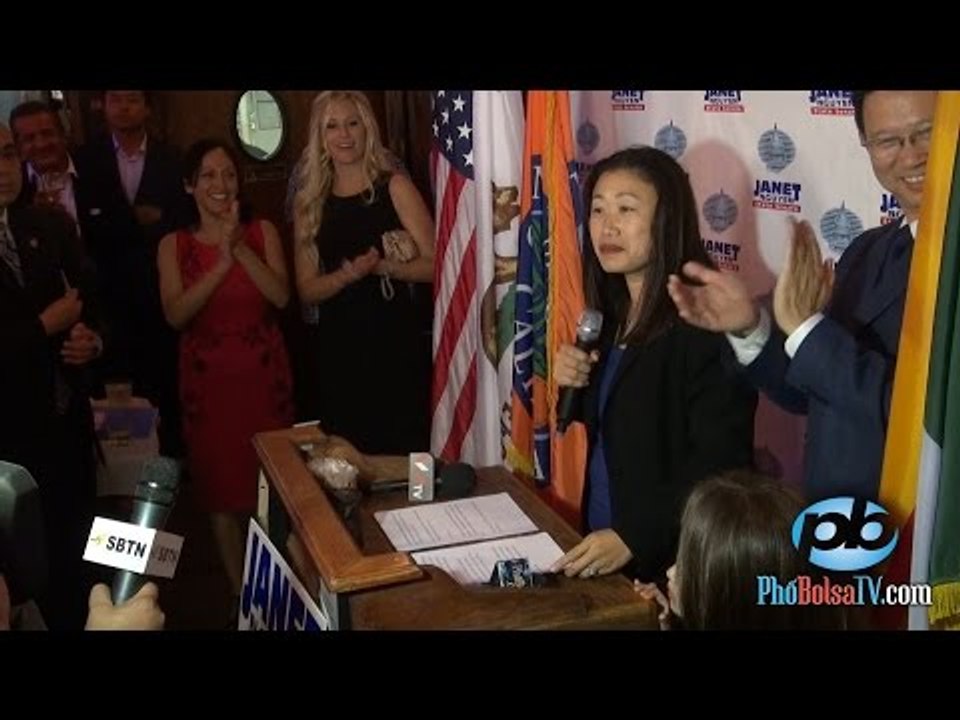 Diễn văn chiến thắng của Tân TNS California Janet Nguyễn