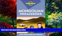 Books to Read  Mongolian Phrasebook (Lonely Planet Phrasebook: Mongolian)  Best Seller Books Most