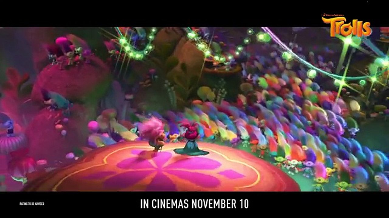 DreamWorks_ Trolls [Official International Theatrical Trailer #1 in HD (1080p)] R