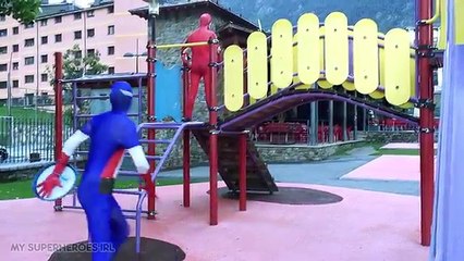 Captain America VS Iron Man - Rematch Battle Versus - My Superheroes IRL