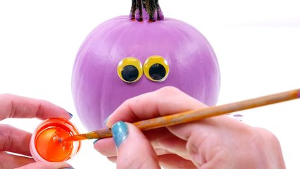 How To Make an Owl out of a Pumpkin _ Fun Fall DIY Crafts for Kids with  PART 3