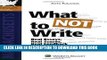 Best Seller What NOT To Write: Real Essays, Real Scores, Real Feedback. Massachusetts Bar Exam