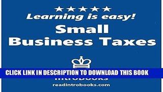 [New] Ebook Small Business Taxes Free Online