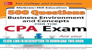 Ebook McGraw-Hill Education 500 Business Environment and Concepts Questions for the CPA Exam