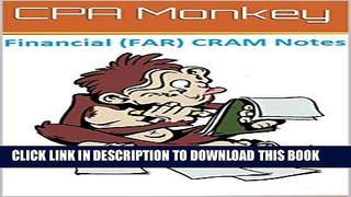 Ebook CPA Monkey - CRAM Notes for the CPA Financial Accounting   Reporting Exam 2015-2016 Edition