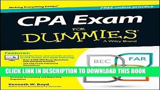 Ebook CPA Exam For Dummies Free Read